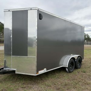 Enclosed Cargo Trailer: 7X16 Tandem Axle