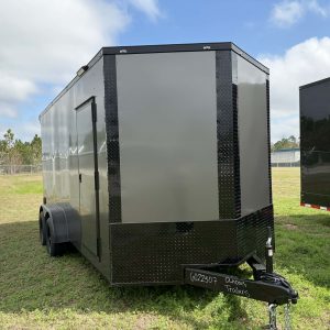 Enclosed Cargo Trailer: 6X12 Tandem Axle