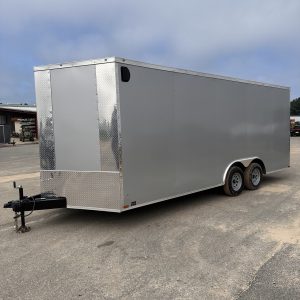 Enclosed Cargo Trailer: 8.5X20 Tandem Axle