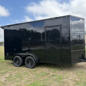 Enclosed Cargo Trailer: 7X14 Tandem Axle