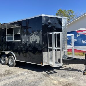 concession Trailer Black